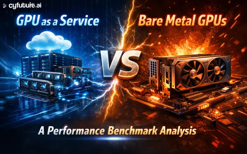GPU as a Service vs Bare Metal GPUs: A Performance Benchmark Analysis