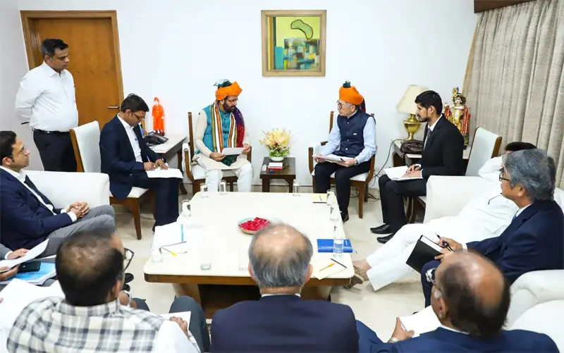 Haryana CM Saini meets Toshihiro Suzuki