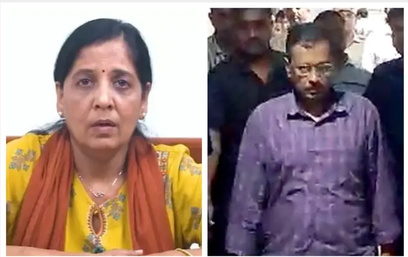 "பாஜகவினரை வெறுத்துவிடாதீர்கள்"- கெஜ்ரிவால் அனுப்பிய செய்தியை வெளியிட்ட மனைவி சுனிதா