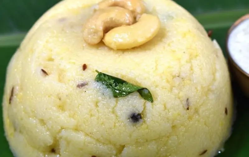 வெண்பொங்கல் ஒருமுறை இப்படி செஞ்சு பாருங்க..!!