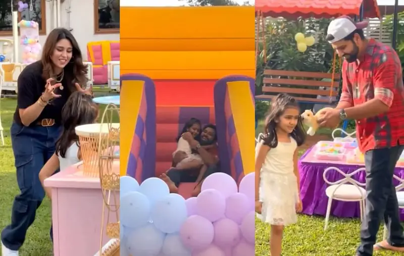 [WATCH] Celebration Of The 5th Birthday Of Rohit Sharma's Daughter, Samaira