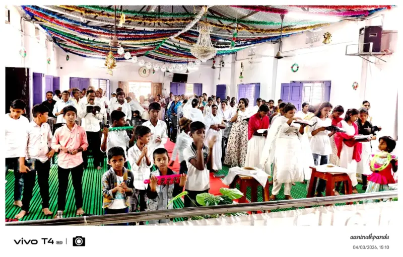 చౌటకూర్ మండలంలో ఘనంగా గుడ్ ఫ్రైడే ఆరాధనలు