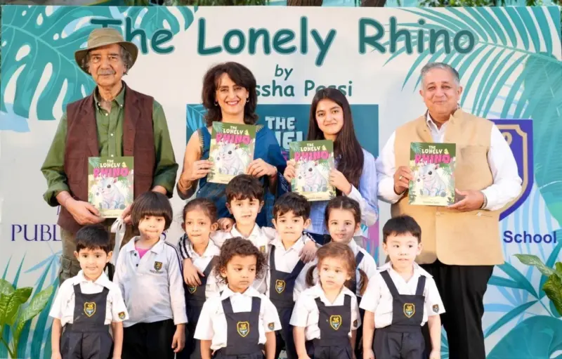 Young Voices for the Wild: Saessha Passi's The Lonely Rhino Champions Conservation Through Storytelling