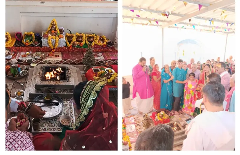 MORBI:મોરબીના મોડપર ગામે હનુમાન જયંતિના દિવસે હનુમાન મંદિરે ભટ્ટ પરિવાર દ્વારા યજ્ઞ યોજાયો