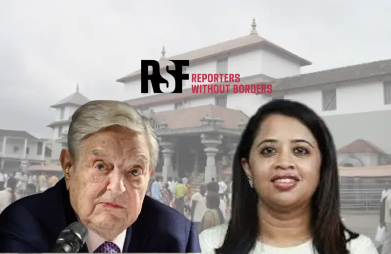 Weeks after the Dharmasthala hit job, The News Minute editor Dhanya Rajendran gets nominated for Soros-backed award: The curious case of Reporters Without Borders