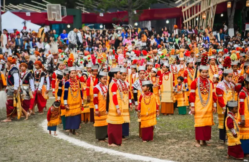 Khasi festival Shad Suk Mynsiem lights up Shillong with dance, devotion