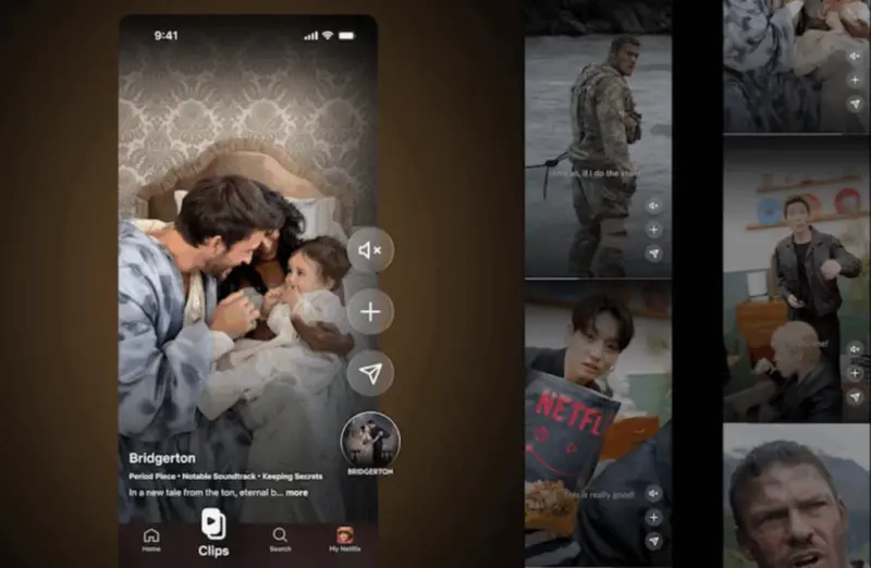 Netlfix Launches 'Reels' Type Short Video Feature: Clips