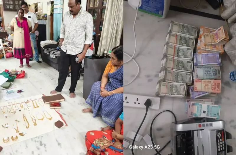 ₹24.61L cash, ₹30L FDs, 819g gold: ACB uncovers major corruption in Hanmakonda SRO raids