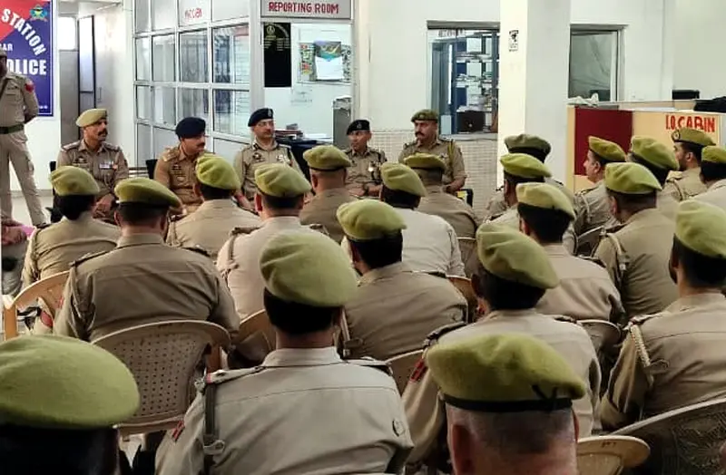 SSP Jammu reviews security, crime disposal in district