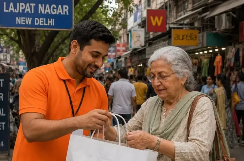 New startup lets Delhi shoppers hire aide to carry bags: 'Will take away husbands' jobs'