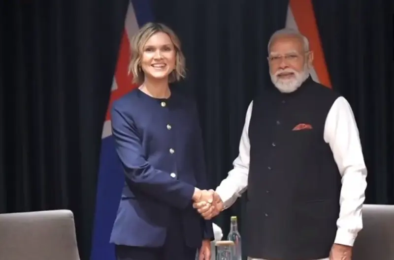 PM Narendra Modi holds bilateral meeting with Iceland's PM Kristrun Mjoll Frostadottir ahead of India-Nordic Summit