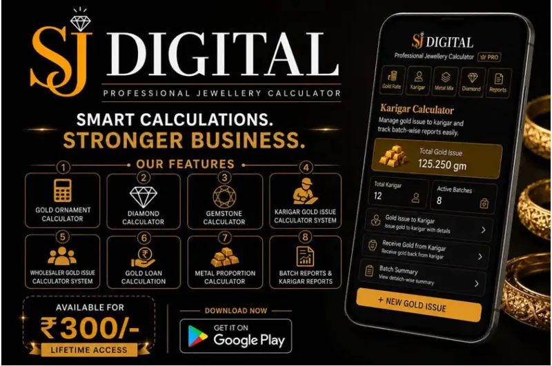 SJ Digital - The Jewellery Calculator Every Indian Jeweller Has Been Waiting For