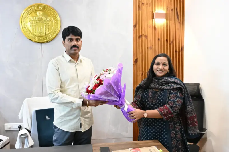 రంగారెడ్డి అదనపు కలెక్టర్‌గా డాక్టర్ కిరణ్మయి కొప్పిశెట్టి బాధ్యతల స్వీకరణ