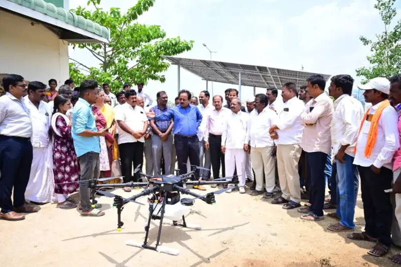 వ్యవసాయంలో టెక్నాలజీ ఉపయోగించుకోవాలి: జిల్లా అదనపు కలెక్టర్ నగేష్