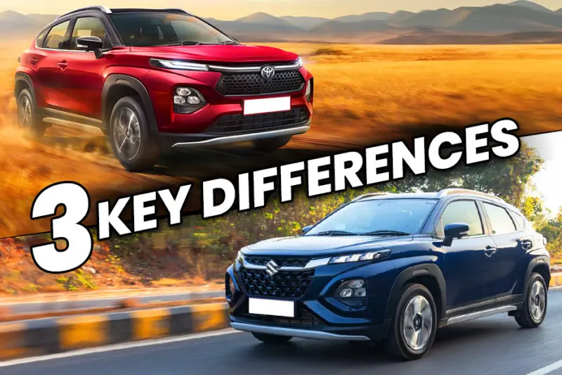This Is How The Toyota Taisor Differs From The Maruti Fronx