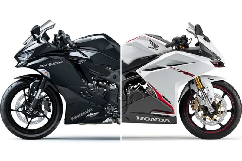 Honda CBR250RR Vs Kawasaki Ninja ZX-25R: Image Comparison