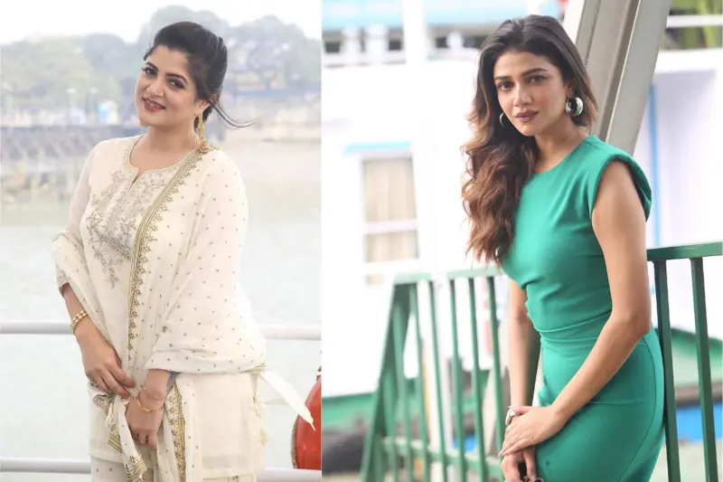 Srabanti Chatterjee and Sauraseni Maitra on Sada Ronger Prithibi