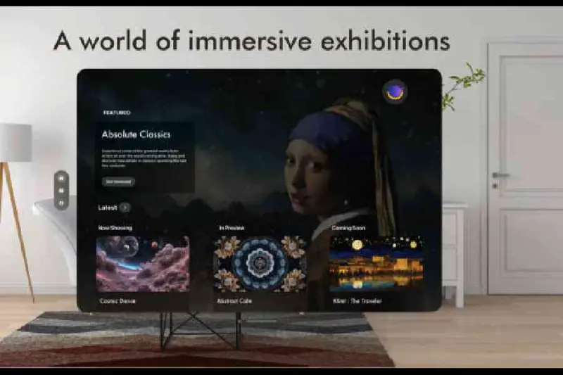 App of the immersive eye