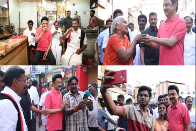 சேலம் செல்வகணபதிக்கு ஆதரவாக வாக்கு சேகரித்த ஸ்டாலின்