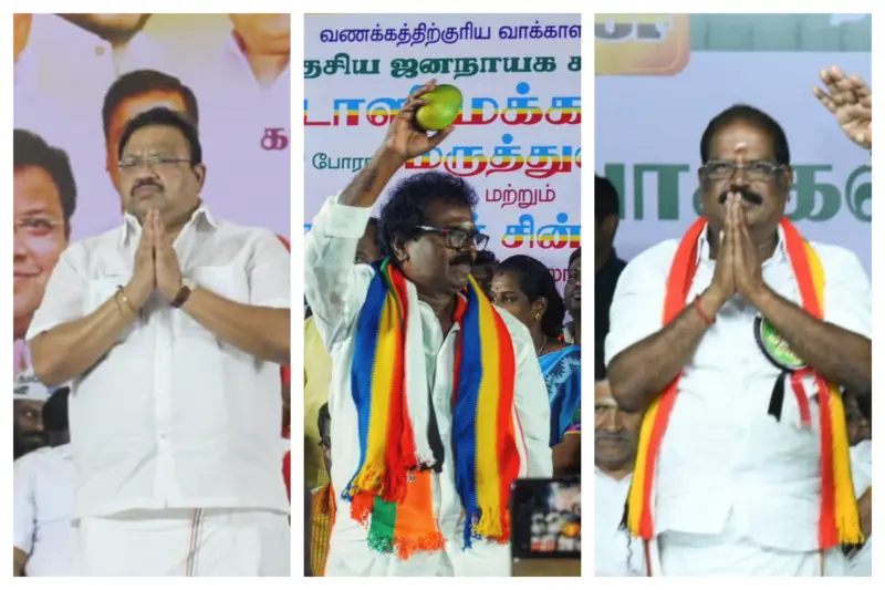 கடலூர்: தங்கர் பச்சானின் அலைபேசி. விஷ்ணுபிரசாத்தின் நம்பிக்'கை'. தேனீயாய் தேமுதிக