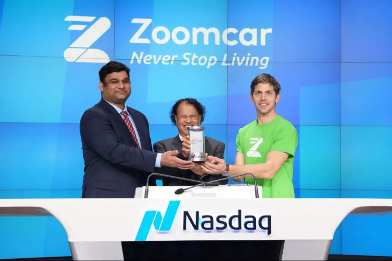 Car Rental Startup Zoomcar Lists on NASDAQ        Last month, the startup was acquired by a special purpose acquisition company called Innovative International Acquisition Corp