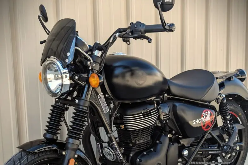 Check Out This Modified Royal Enfield Meteor 350 Bobber Dubbed 'Shotgun 350'