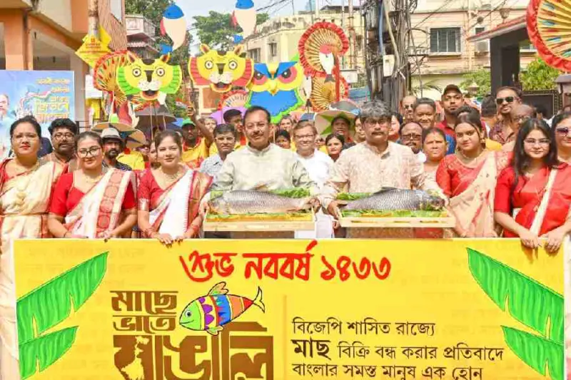 Fish, fans & 'kulos' on campaign trail as TMC, BJP vie for Bengali identity
