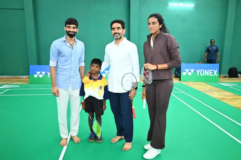 చంద్రగిరి ప్రభుత్వ పాఠశాలలో అత్యాధునిక క్రీడా కేంద్రం.. ప్రారంభించిన మంత్రి నారా లోకేశ్