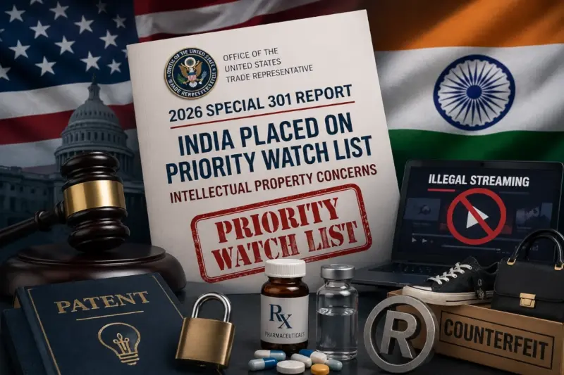 US Keeps India On Priority Watch List Over IP Rights Concerns