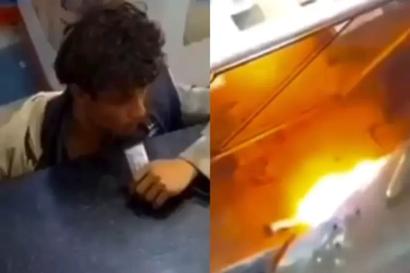 Boy, At Mobile Shop, Chews Lithium Phone Battery. Seconds Later, It Explodes Inside Mouth | Video