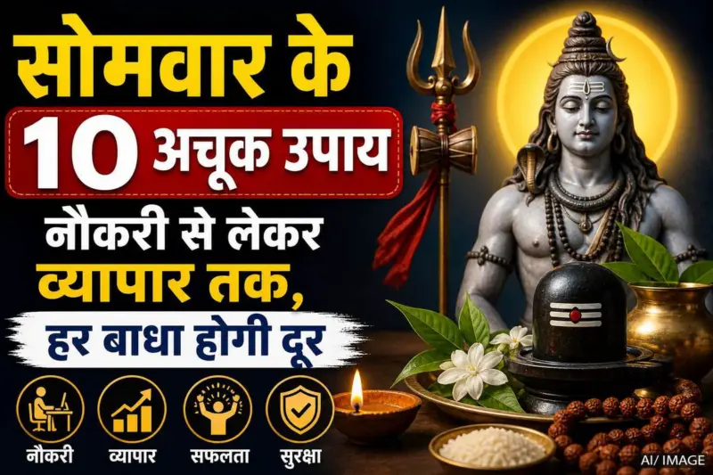 सोमवार को कर लें ये छोटा सा काम, बरसों से बंद किस्मत का ताला भी खुल जाएगा