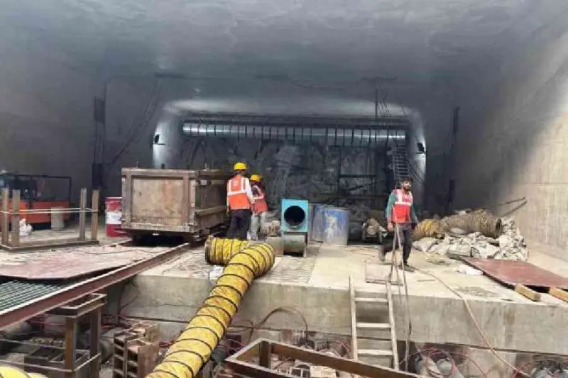 'Box-pushing' tunnel to airport, 14 concrete boxes make Metro shaft in last leg of Orange Line