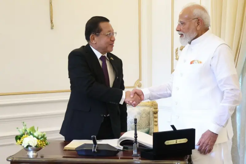 PM मोदी ने म्यांमार को बताया हिंद-प्रशांत नीति का आधार, हैदराबाद हाउस में मजबूत रिश्तों की नई इबारत