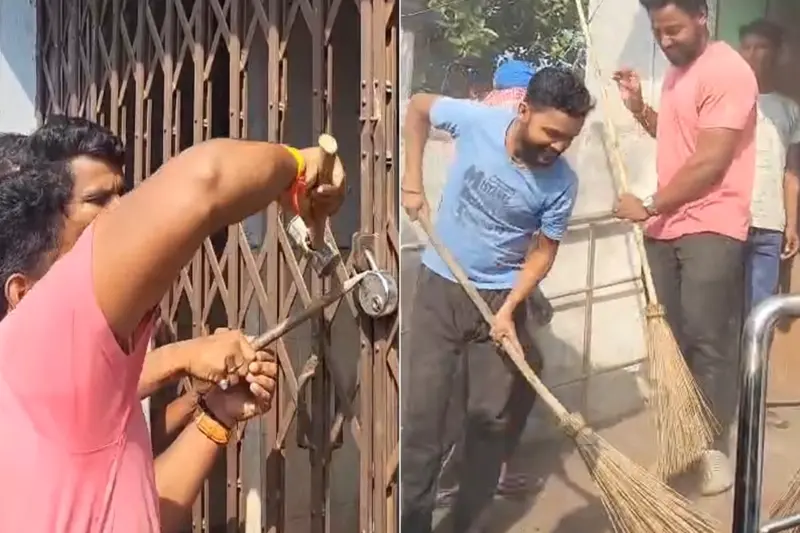 সুলভ শৌচাগারও তৃণমূলের দখলে! জনতার জন্য তালা ভেঙে গেট খুললেন বিজেপি কর্মীরা
