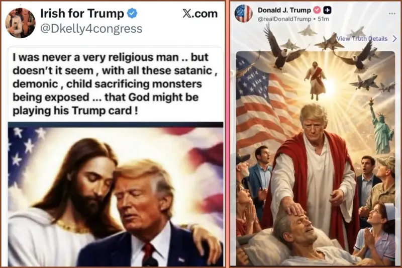 Iran Embassy Shares Controversial Jesus Meme Targeting Trump Amid AI Image Row