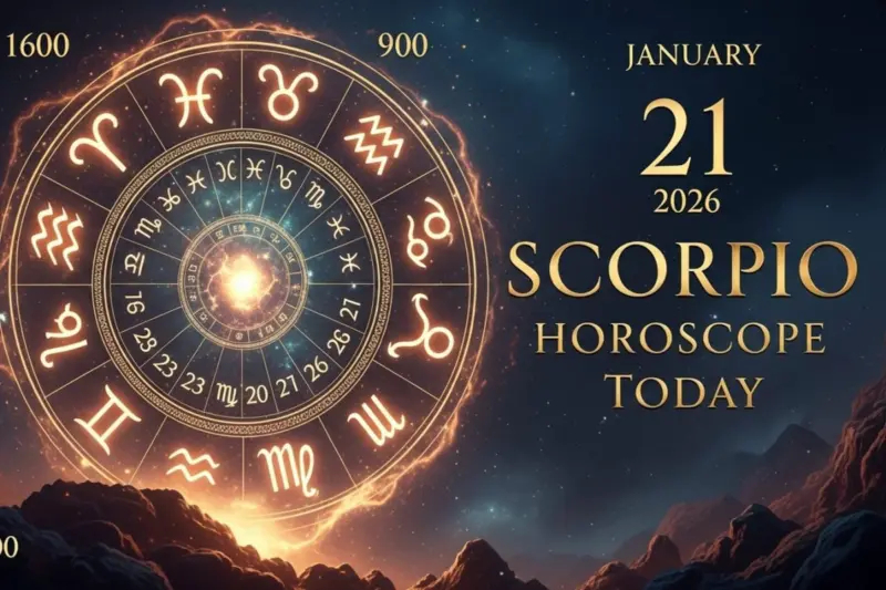 Scorpio Horoscope Today, January 21, 2026
