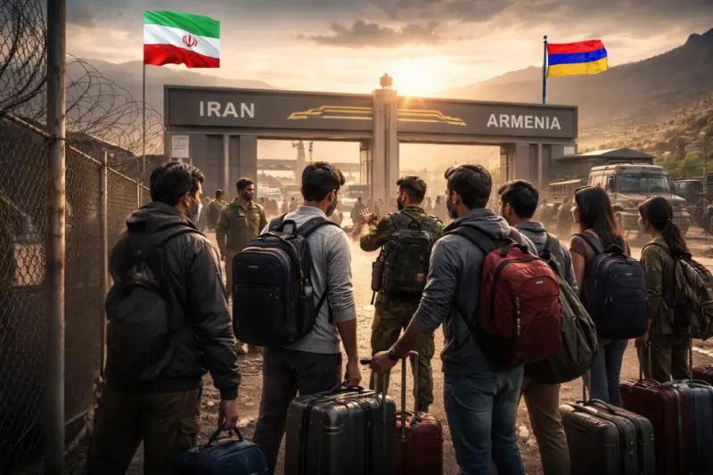 India Instructs Nationals In Iran To Refrain From Unplanned Travel Toward Land Borders