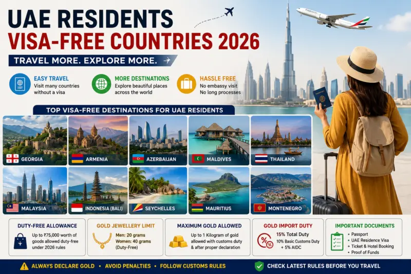 Eid Al Adha 2026 Travel Rush: UAE Residents Can Visit These Visa-Free Countries Easily - Full List Inside