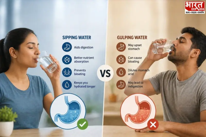 Sipping Or Gulping Water: Which Habit Is Better For Your Digestion?