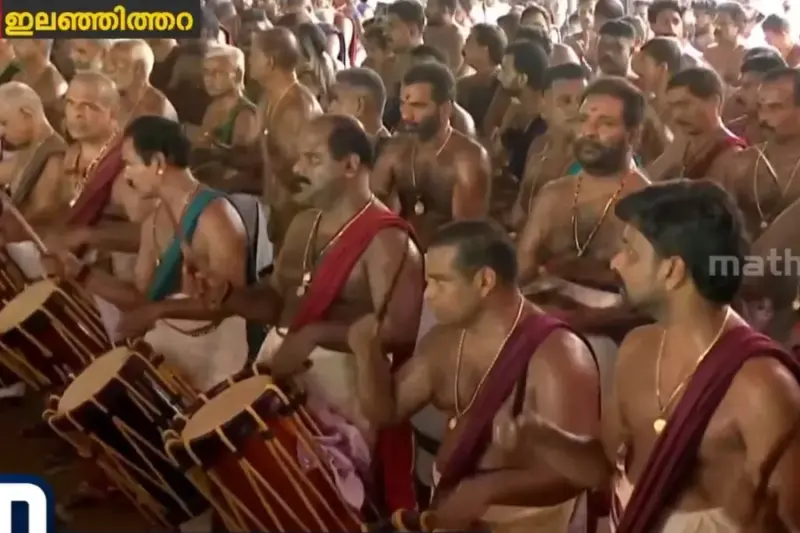 Drums, discipline and spectators: Ilanjithara Melam fills Thrissur Pooram with layered sound