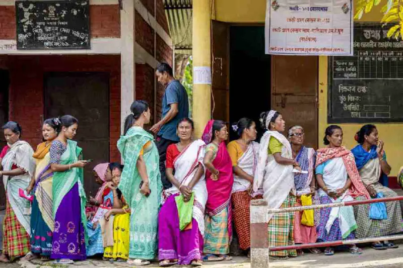 Record turnout in Assam: Women participation in Assembly elections at 86.5%