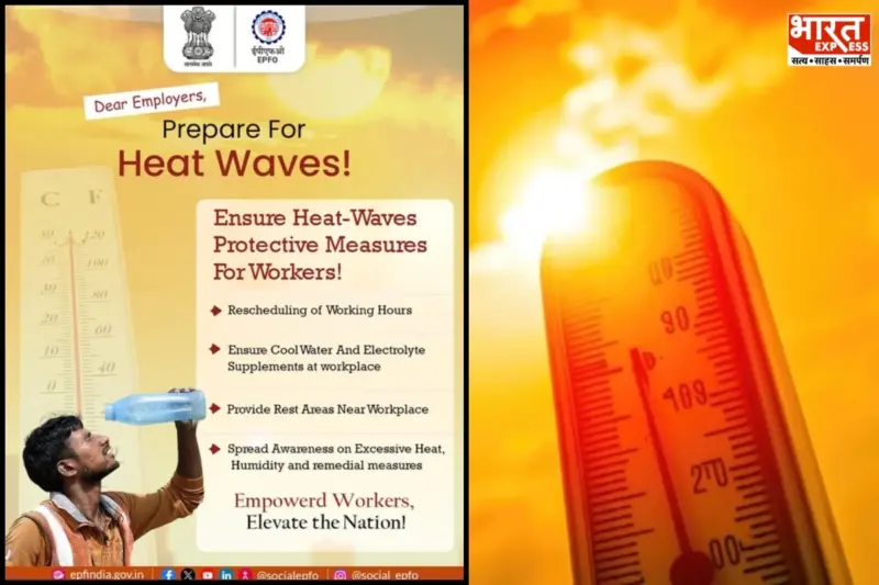 Government Issues Heatwave Advisory Ensuring Worker Safety With Cooling, Water, Flexible Work Hours