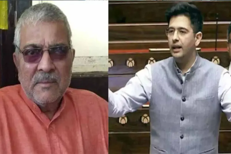 Raghav Chadha AAP Conflict: ''خط پھاڑ ا اور راگھو چڈھا کے منہ پر پھینک دیا'' - کانگریس رکنِ پارلیمنٹ ڈاکٹر دھرم ویر گاندھی کا عام آدمی پارٹی اور راگھو کے تنازع میں بڑا دھماکہ