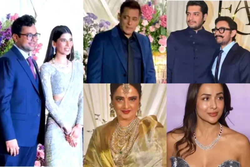 Eesha Barjatya Wedding Reception: Salman Khan, Aamir Khan, Rekha, Malaika Arora And More Bring Bollywood Royalty To One Stage - WATCH