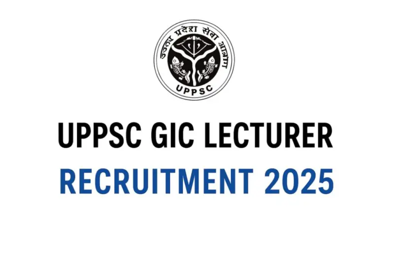 UPPSC GIC Lecturer Exam Date 2026