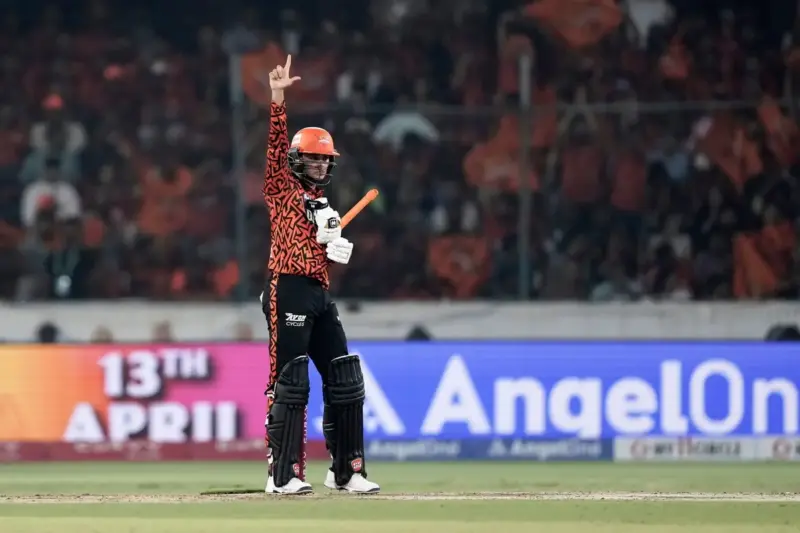 Another controversial umpiring decision in IPL 2026 as Abhishek Sharma falls victim in KKR vs SRH match