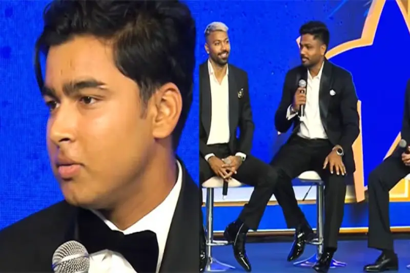 पहली ही गेंद उड़ा देंगे - संजू सैमसन ने IPL डेब्यू से पहले राहुल द्रविड़ के साथ वैभव सूर्यवंशी की बेबाक बातचीत को याद किया