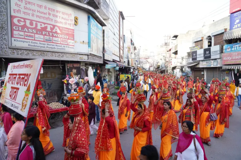 Kalash Yatra spreads message of drug-free living in Hoshiarpur