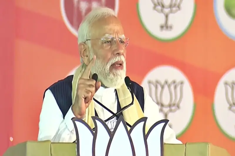 PM Modi Pushes Women's Quota Consensus, Targets Kerala Rivals At Tiruvalla Rally
