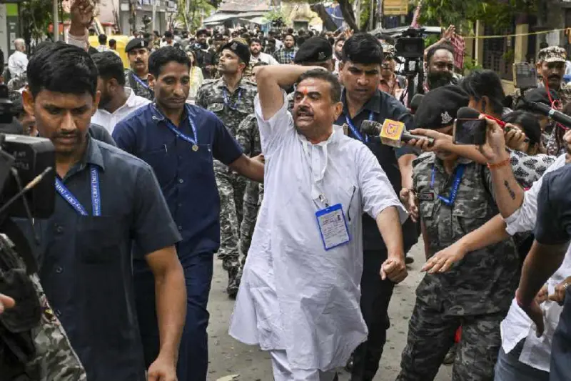 High-stakes Bhabanipur vote: Suvendu circles Mamata's home turf, no direct contact in prestige war